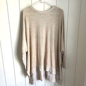 Cherish asymmetrical oversize sweater